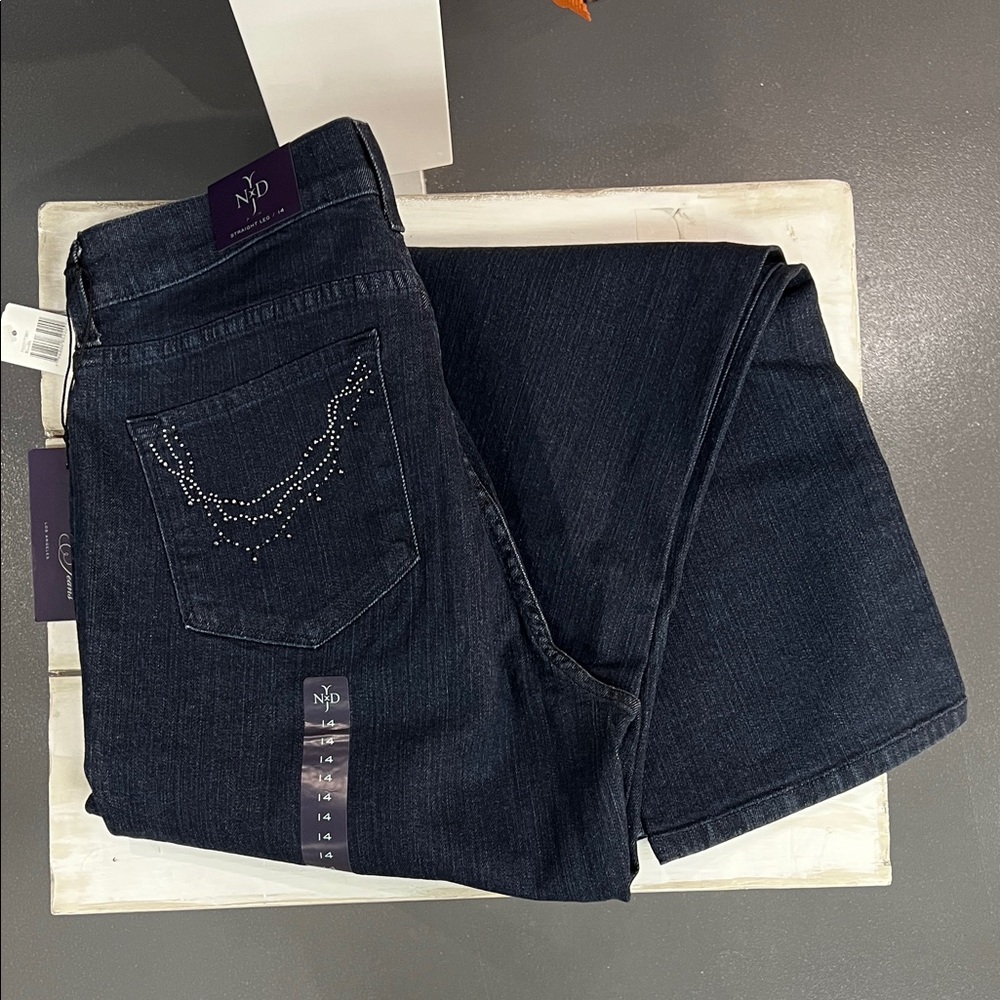 NYDJ Dark Blue Jeans